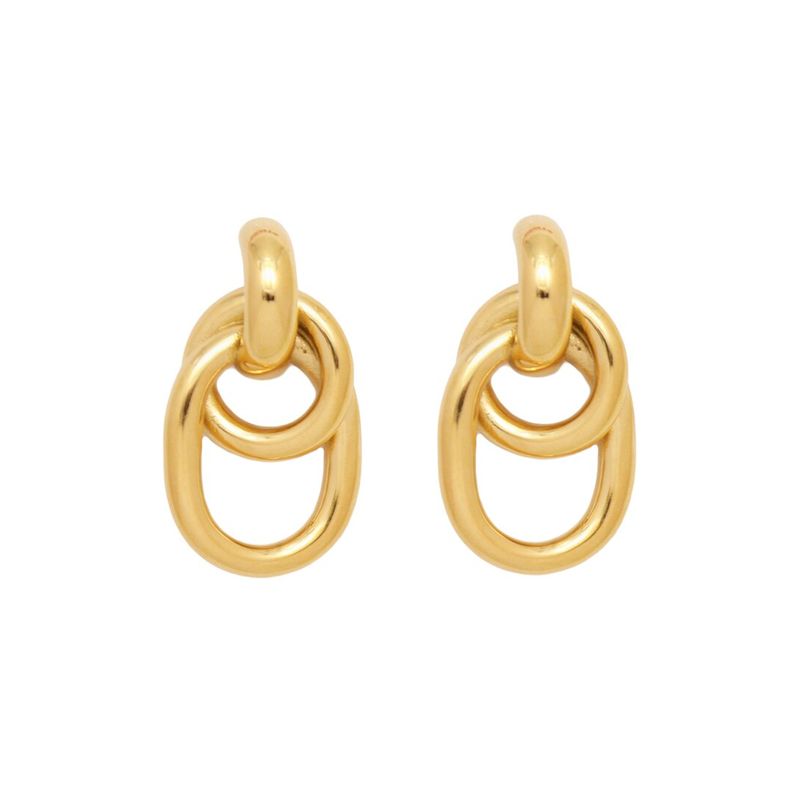 Petit Moments 18k Plated Stainless Steel Drop Dangle Earrings 20$